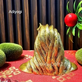 Adiyogi / Shivan Idol Brass Antique Finish God Adiyogi - image 3
