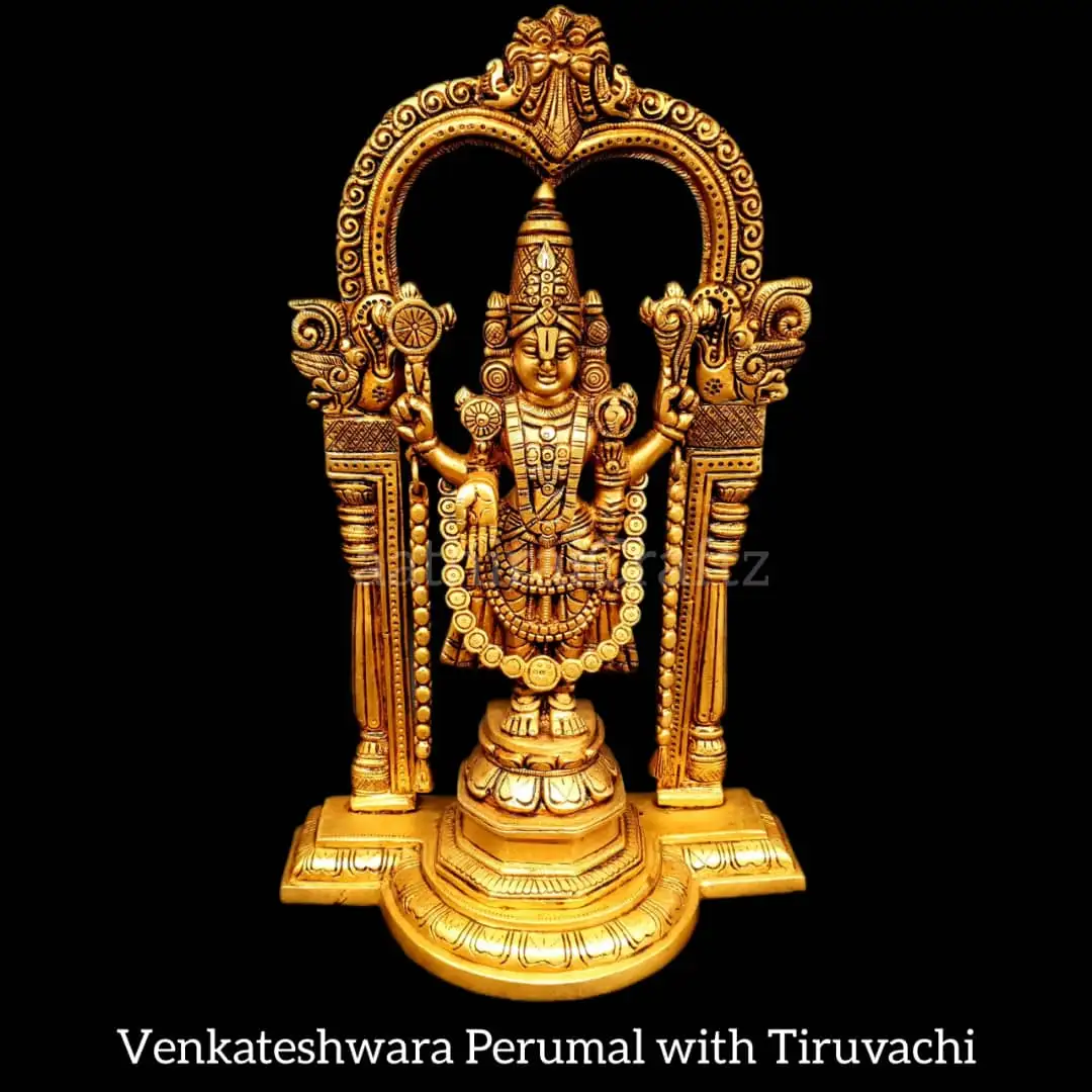 Srinivasa Perumal / Venkateswara Perumal with Tiruvachi - image 2