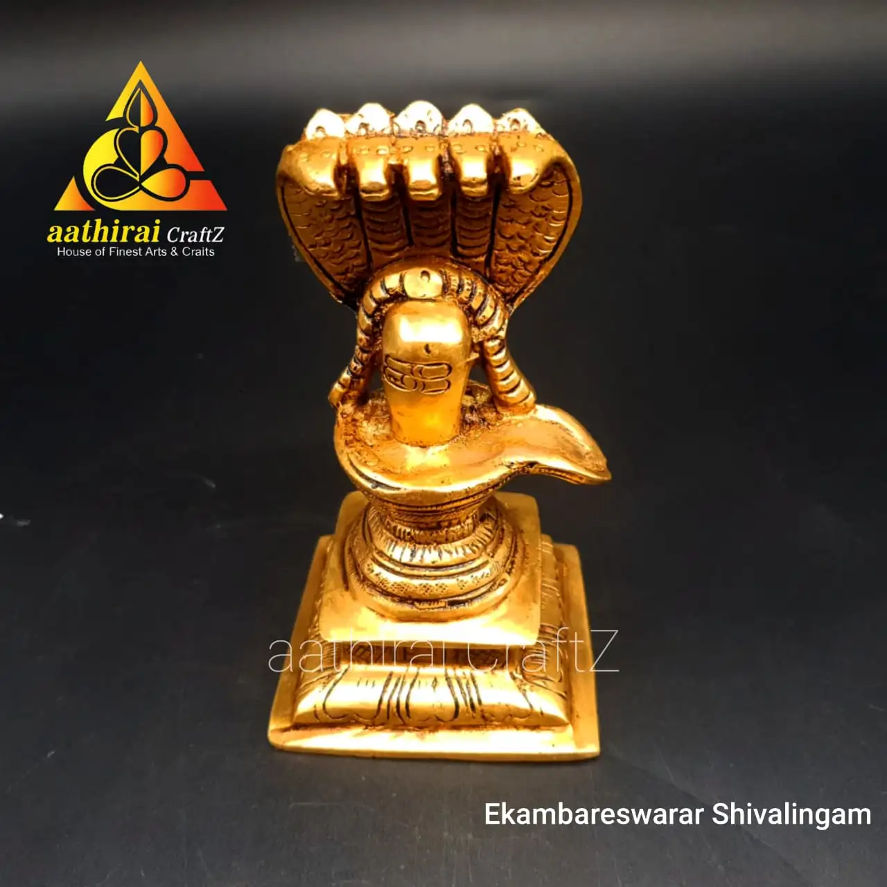 Ekambareswarar Shivalingam / Shivan With Naagabaranam - image 2