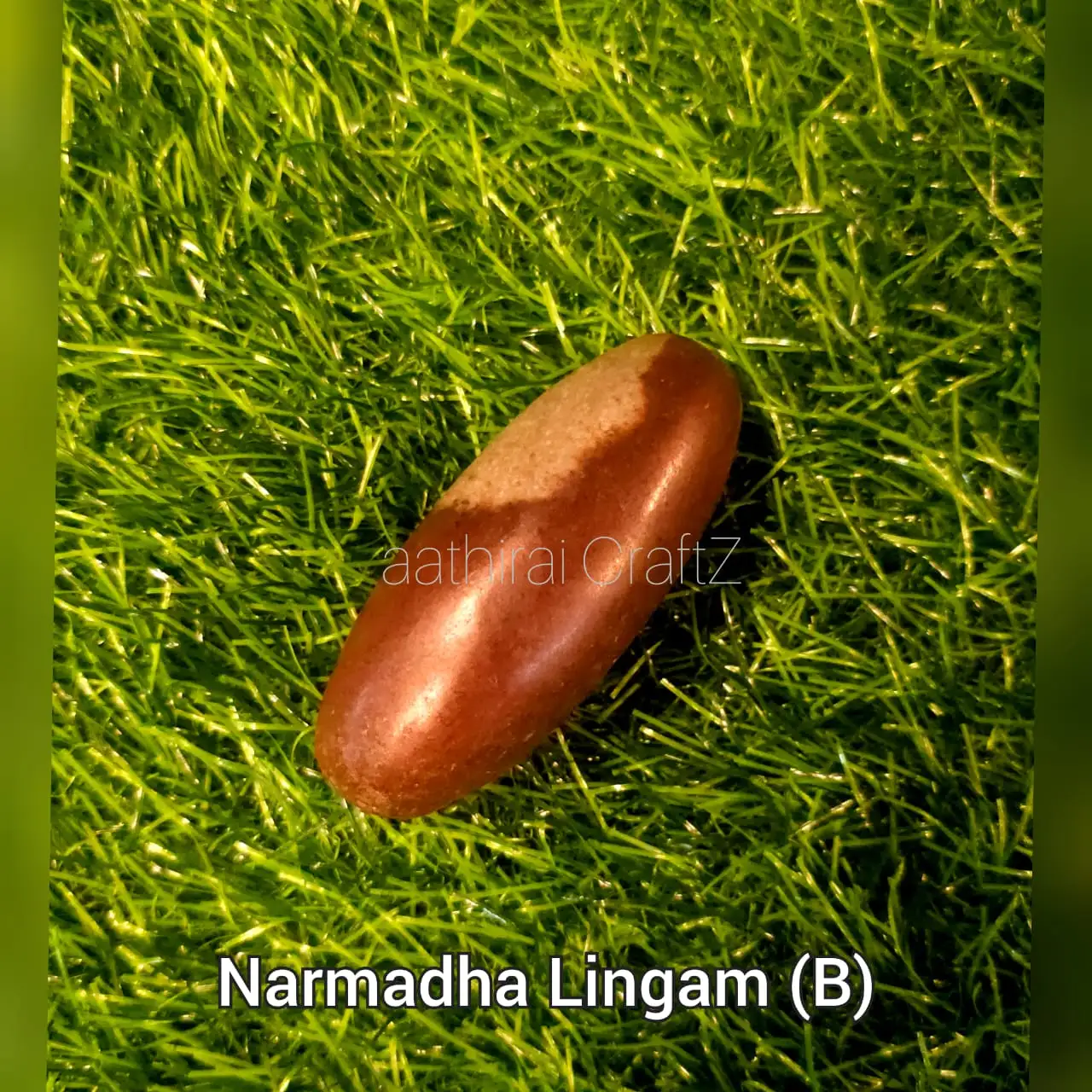 Pure Original Natural Narmada Lingam - Large - image 2
