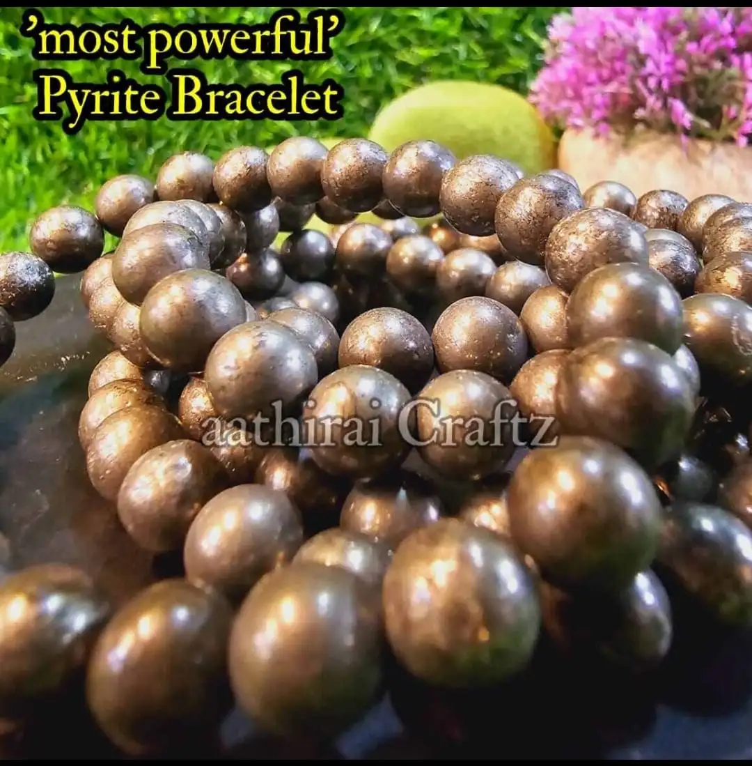 Pyrite Crystal Bracelet - image 2