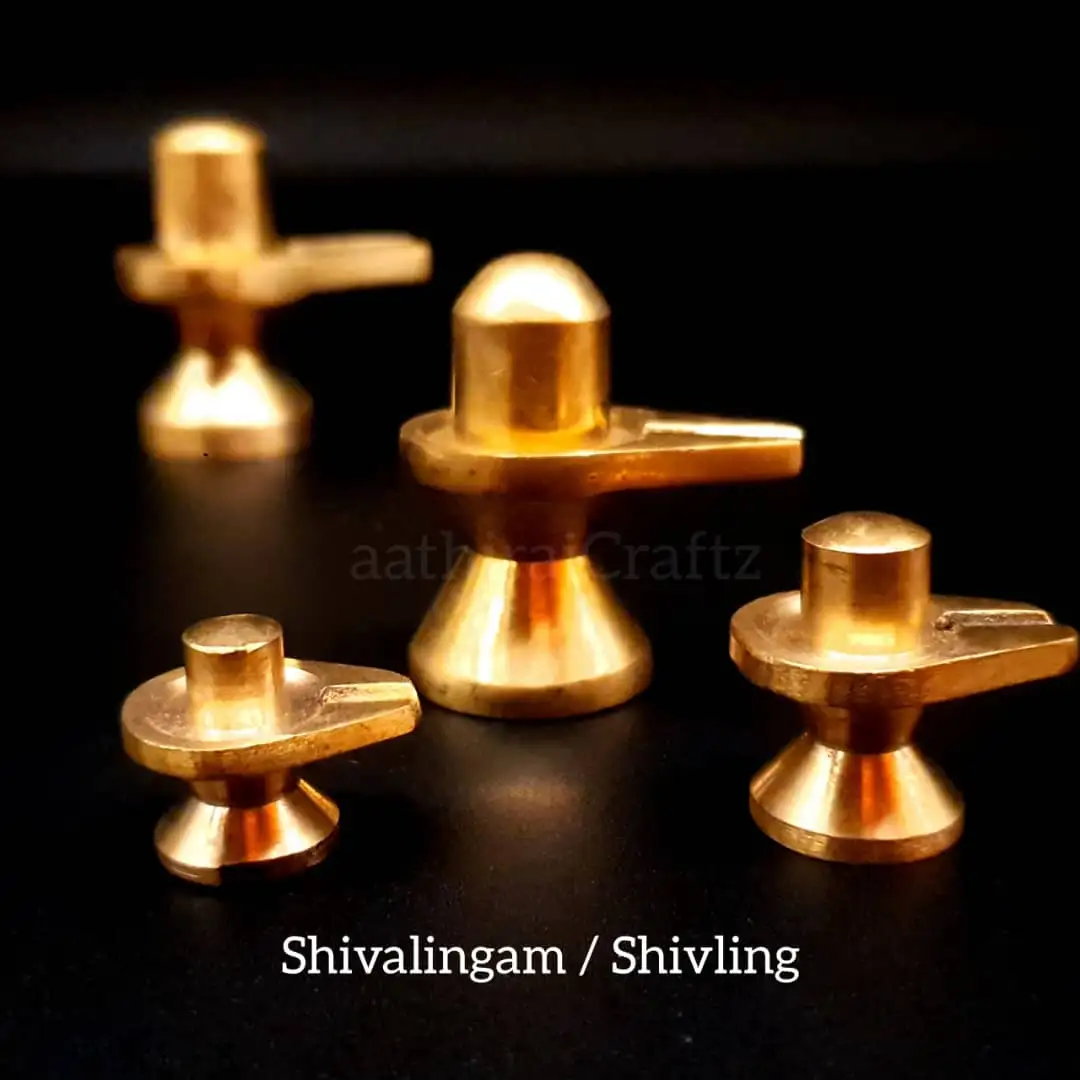 Miniatures Shivalingam / Lingam Antique Finish - image 2