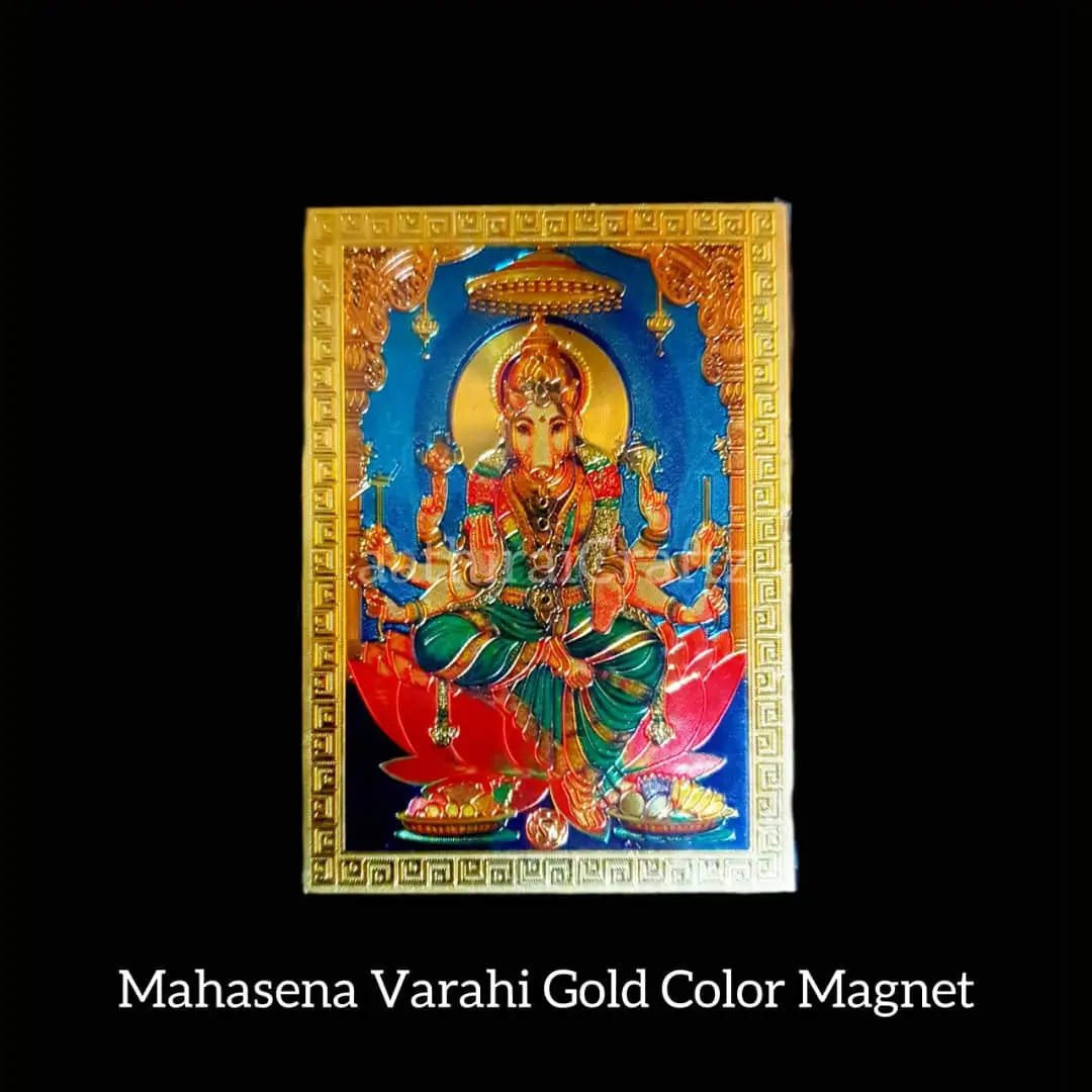 Mahasena Varahi Hindhu Deities Magnet / God Fridge Magnet - image 1