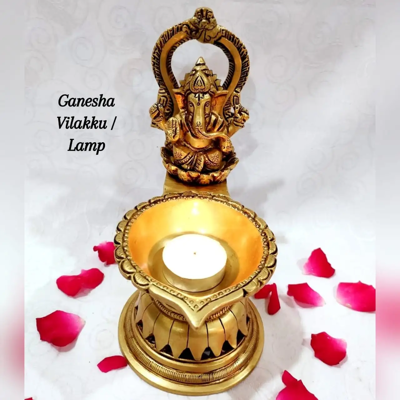 Tiruvaachi Vinayagar Vilakku / Lamp - image 1