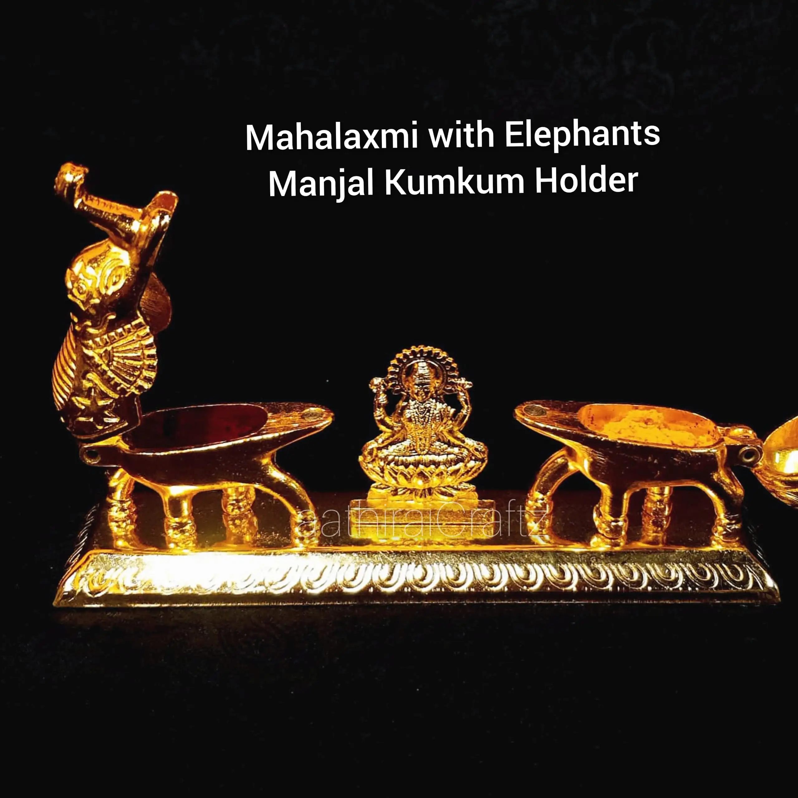 Gajalaxmi Kumkum Stand / Gajalaxmi Kunguma Chimil - image 2