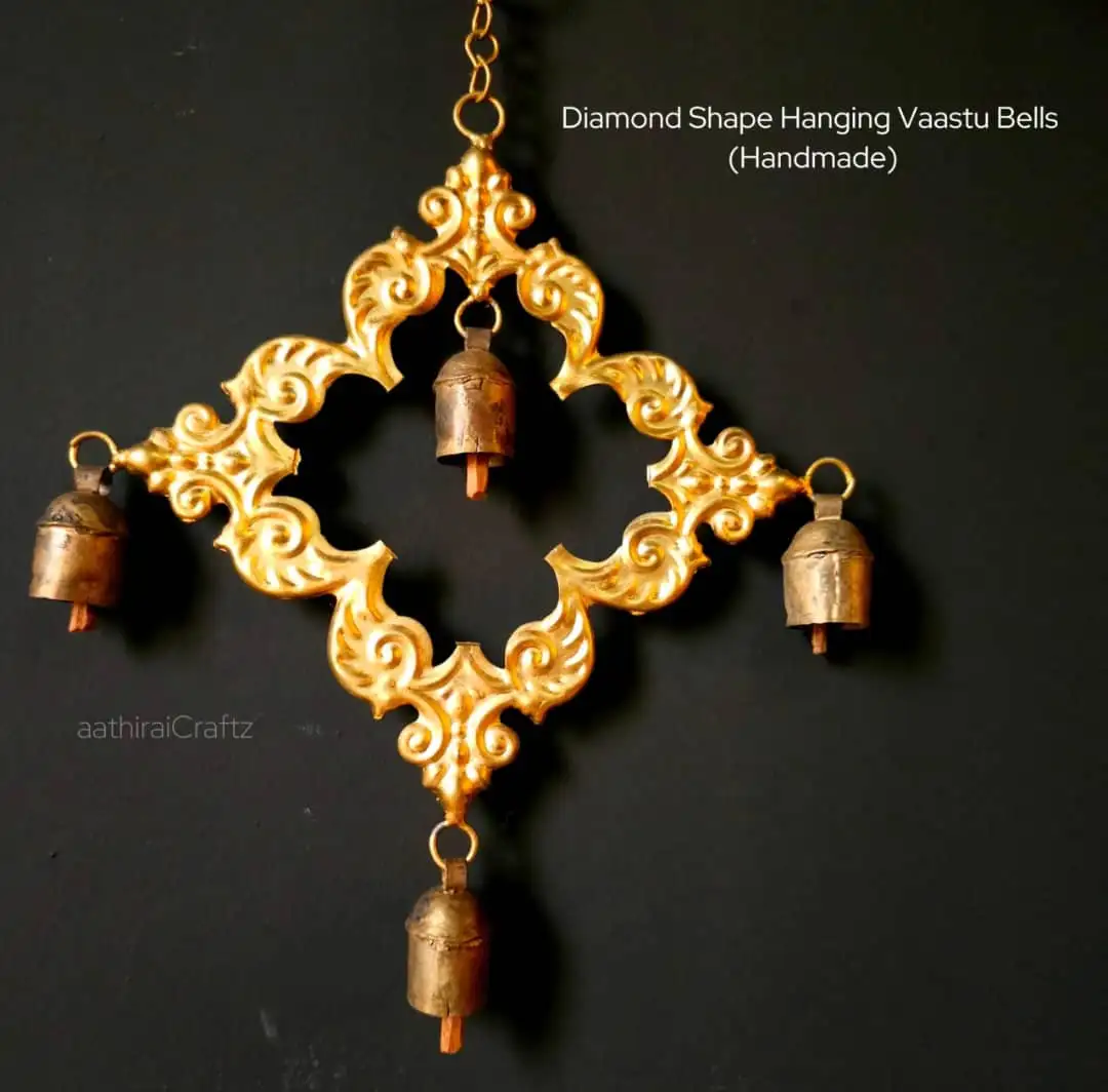 Diamond Hanging Vaastu Bells - image 1