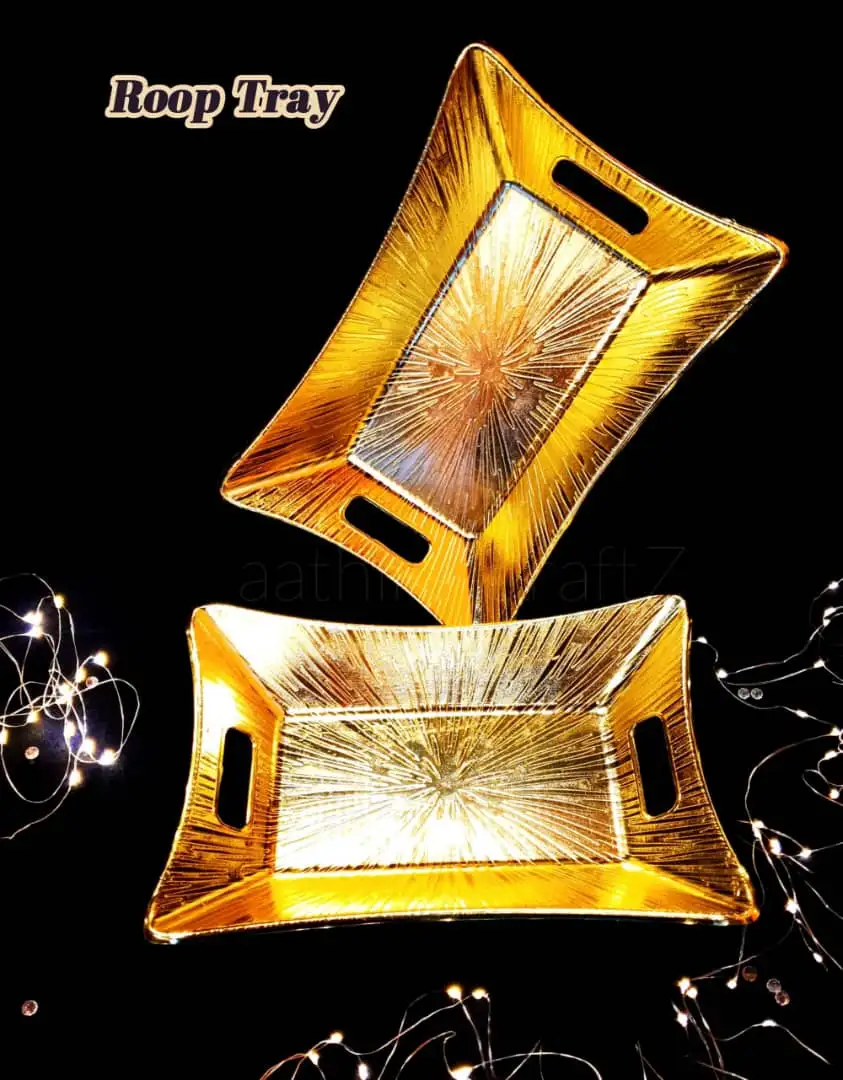 Roop Golden Pooja / Decorative Plates - image 2