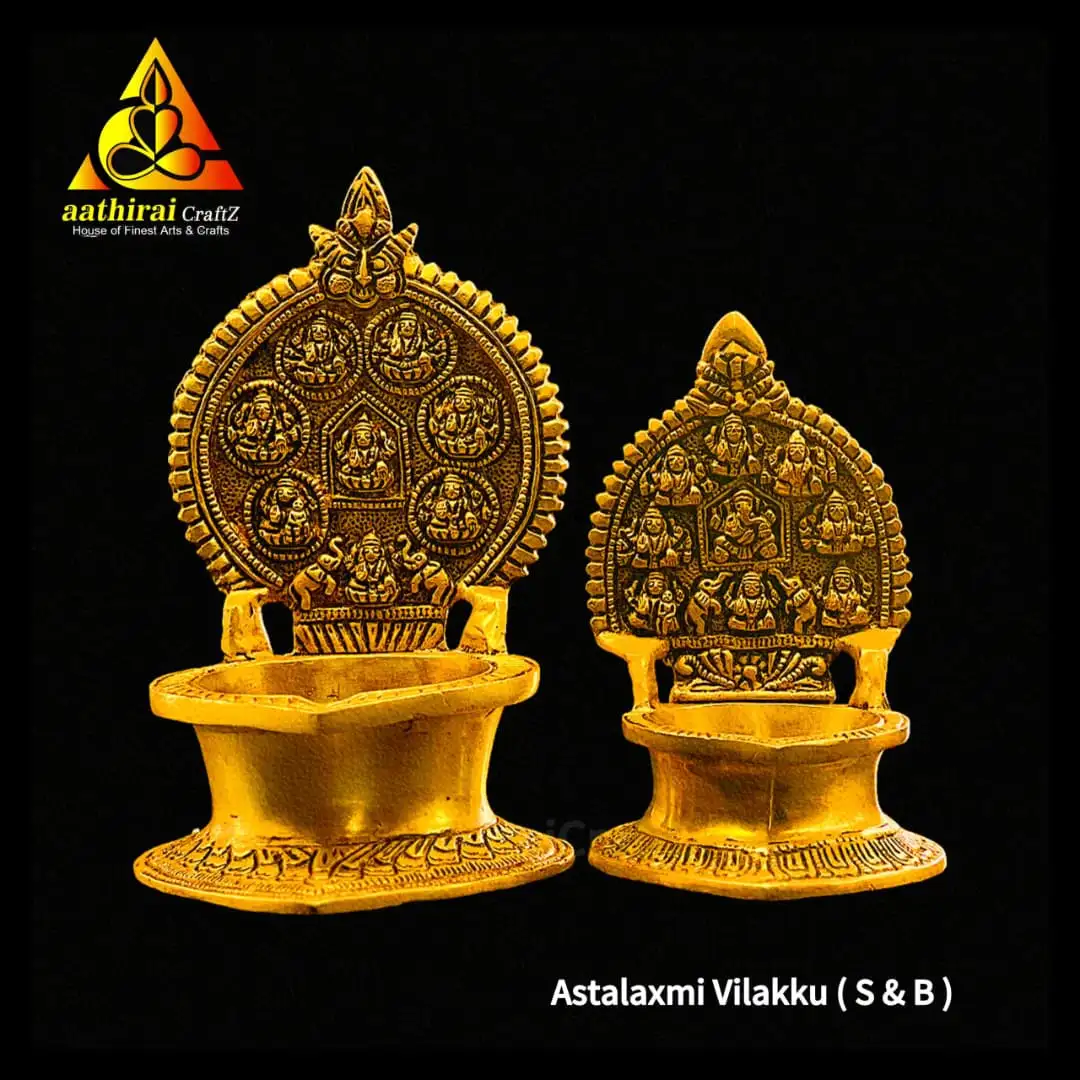 Astalaxmi Tradition Vilakku - Small - image 2