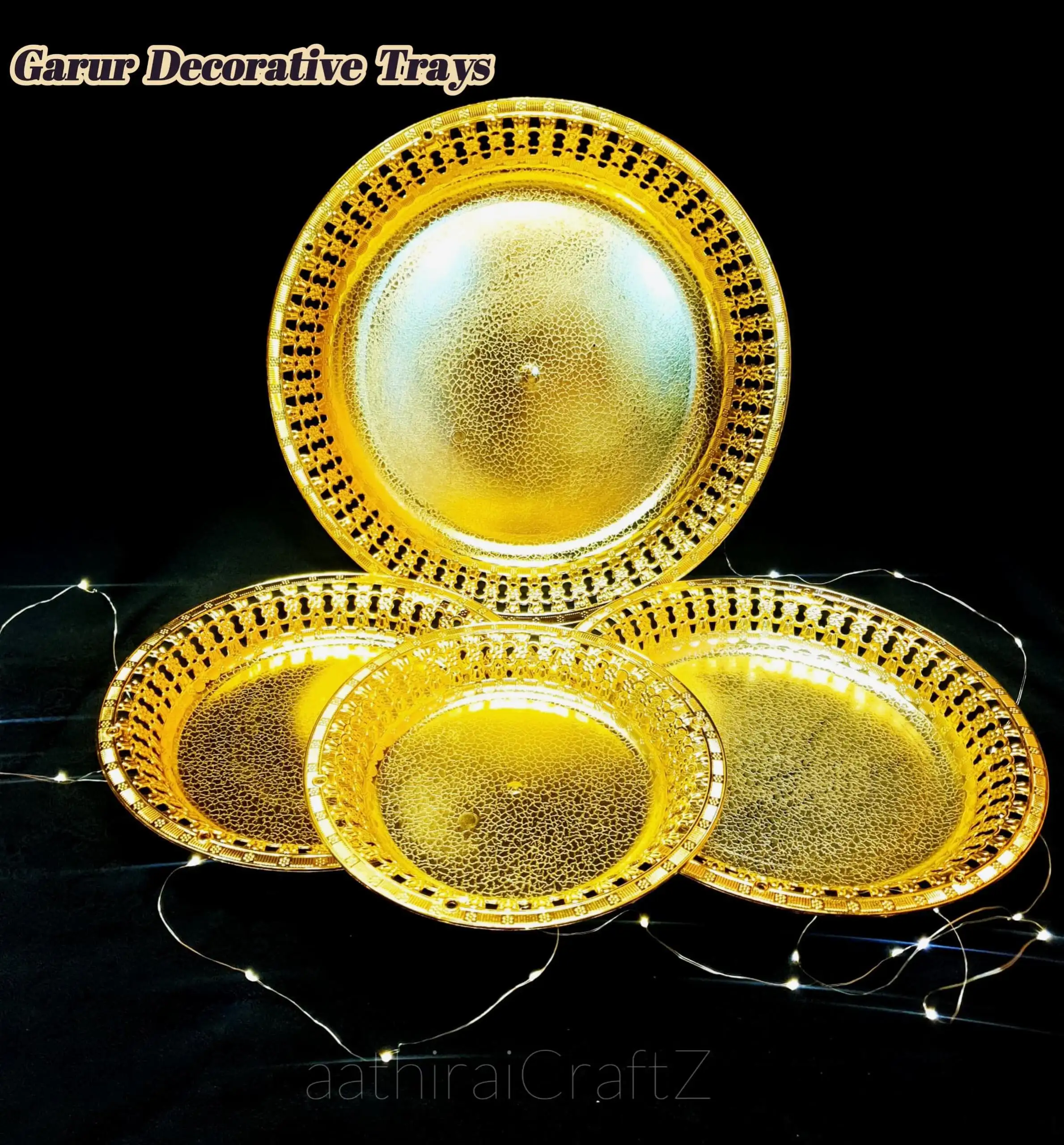 Garur Pooja / Decorative Plates / Pooja Trays - Medium - image 1