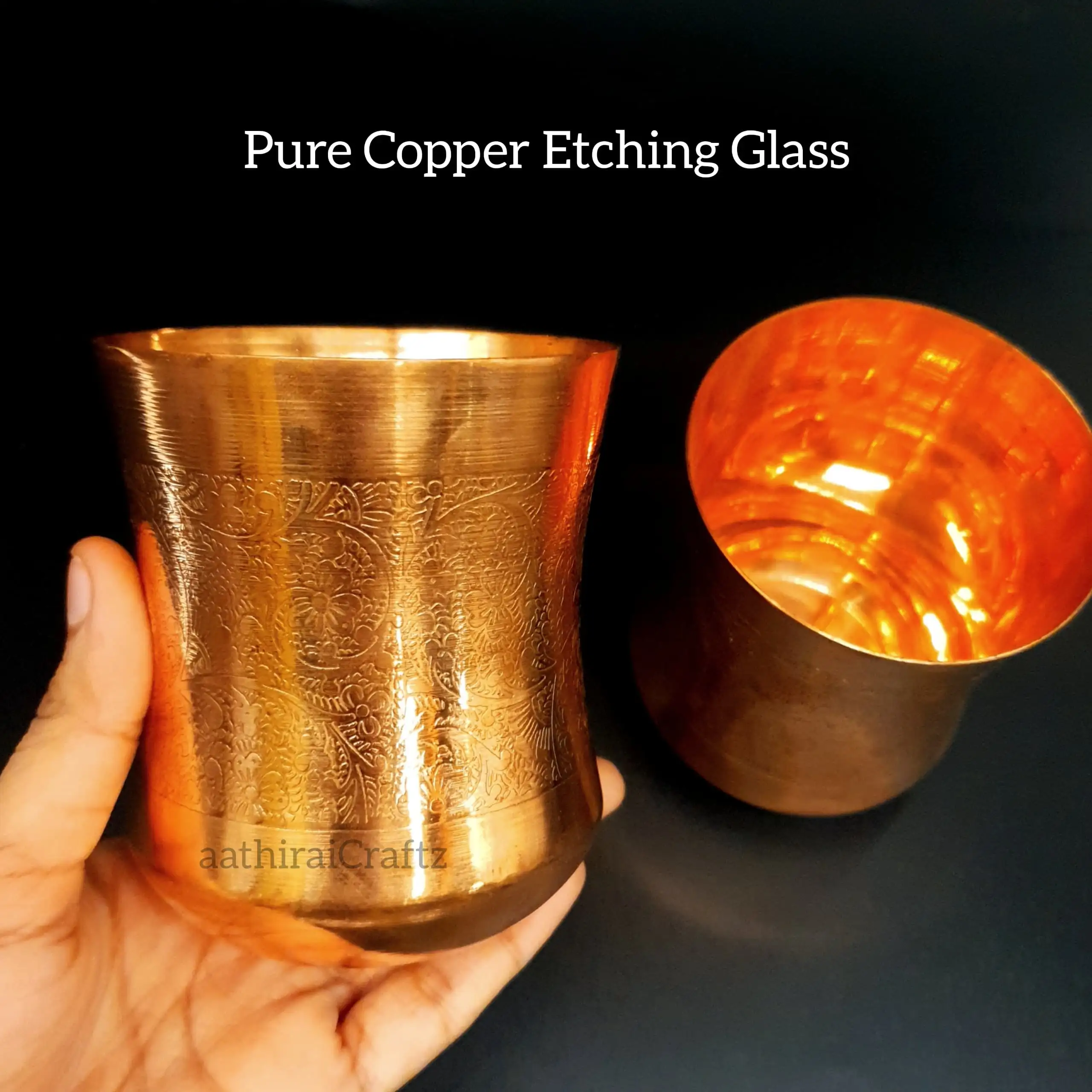 Pure Copper Etching Glass - image 2