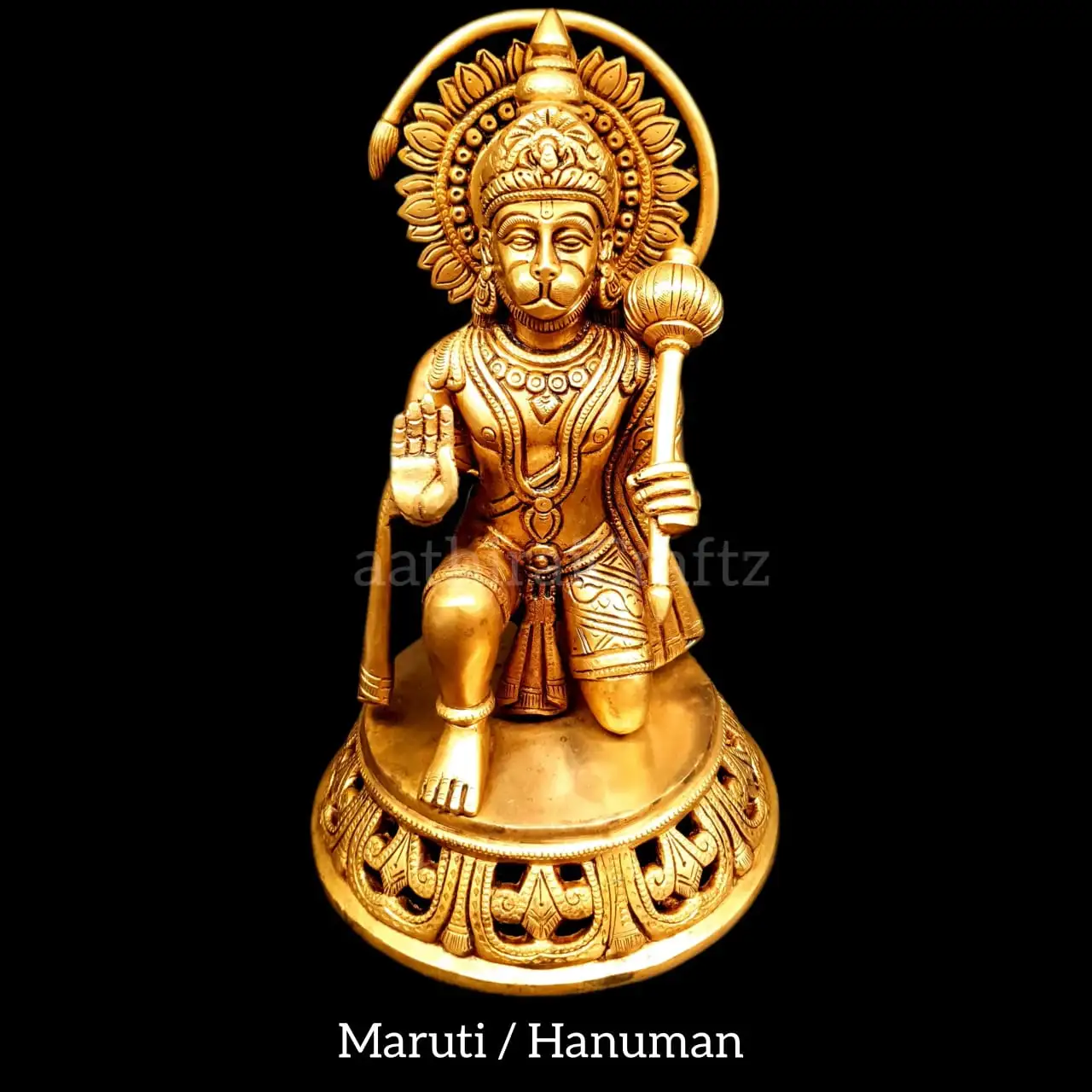 Maruti / Hanuman Brass Statue - image 1