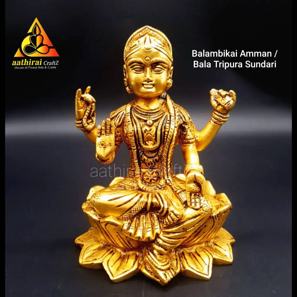 Big Lotus Balambika / Bala Tripura Sundari - image 1