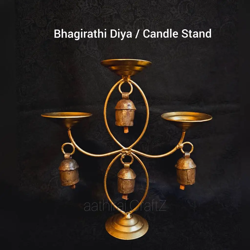 Baghirathi / Bhagirathi - Diya / Candle Stand - image 2