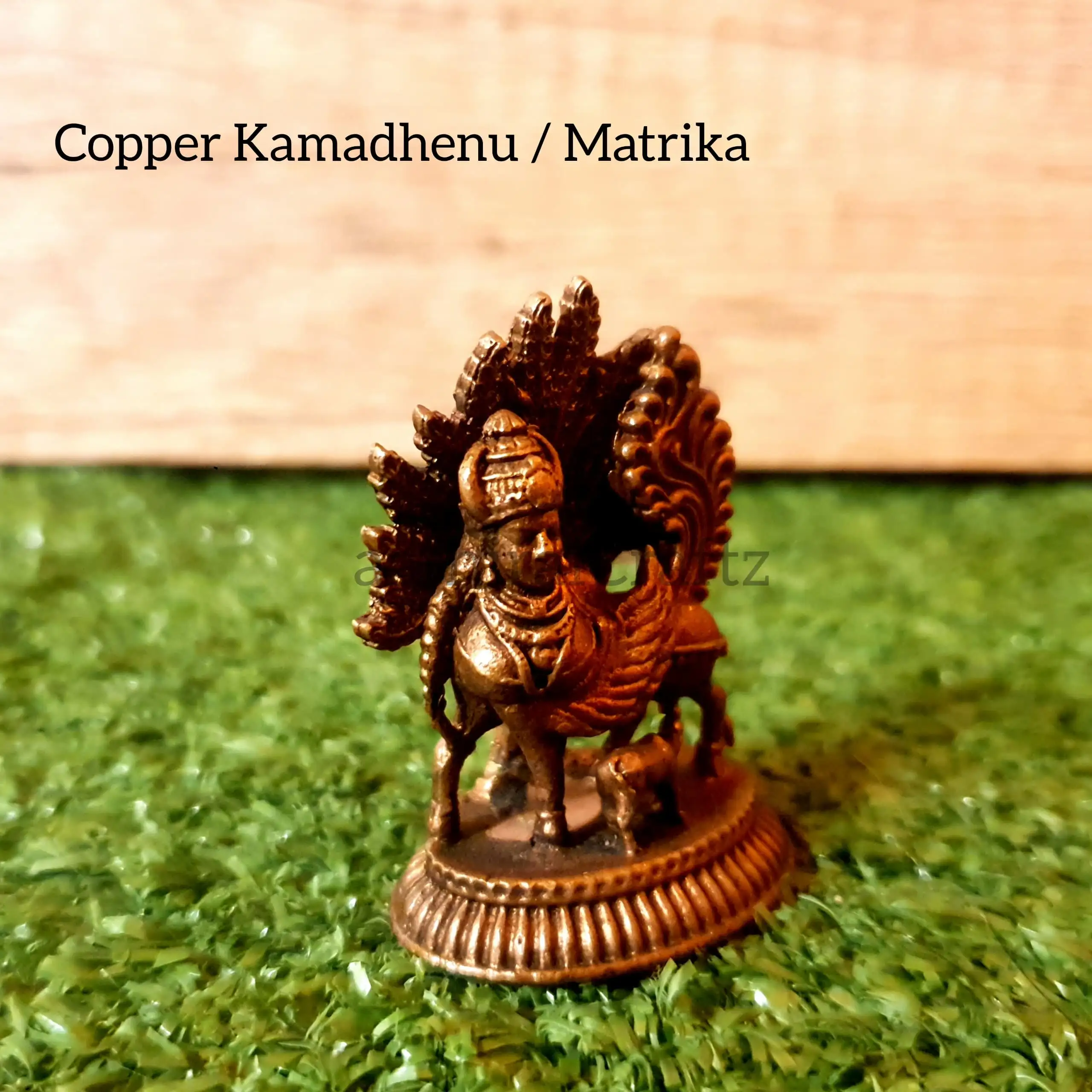 Kamadhenu / Matrika Copper Idol - image 2