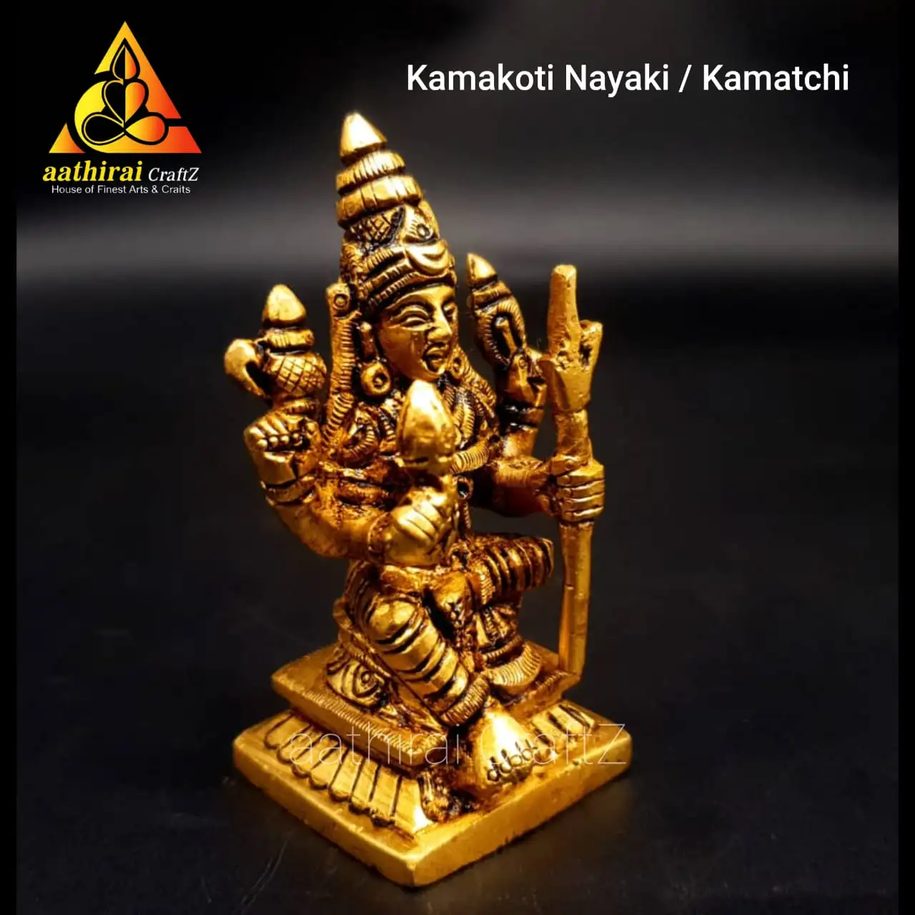 Kamakoti Nayaki / Kamatchi / Small Kamachi Amman Idol - image 2