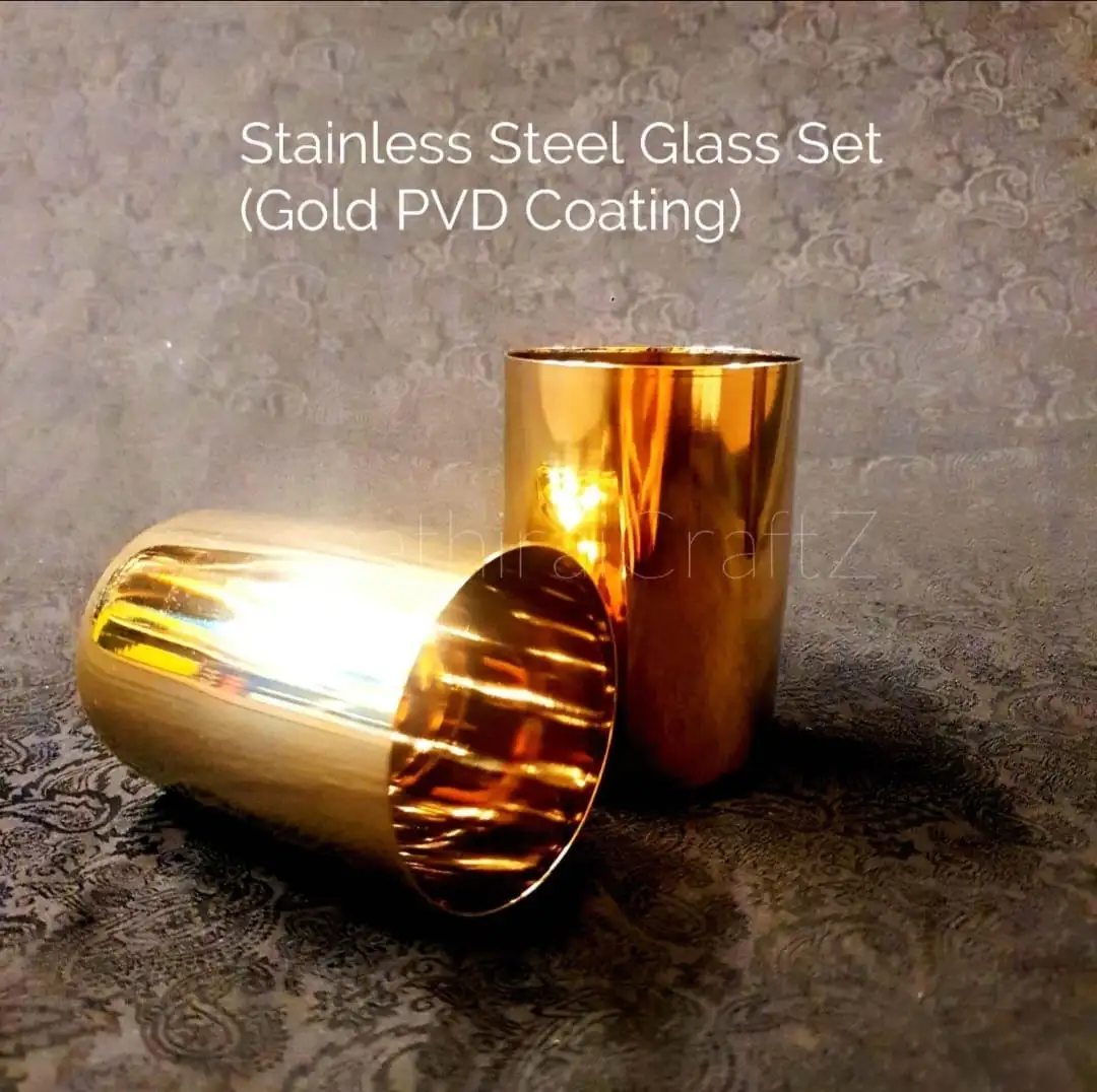 Sahastra Gold PVD Coating Glasses 2 in 1 - image 1