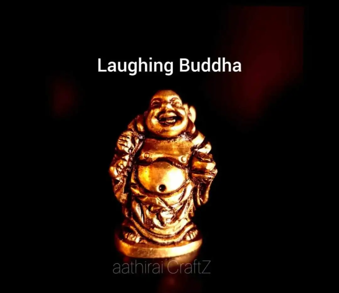 Small Laughing Buddha Statue - image 1