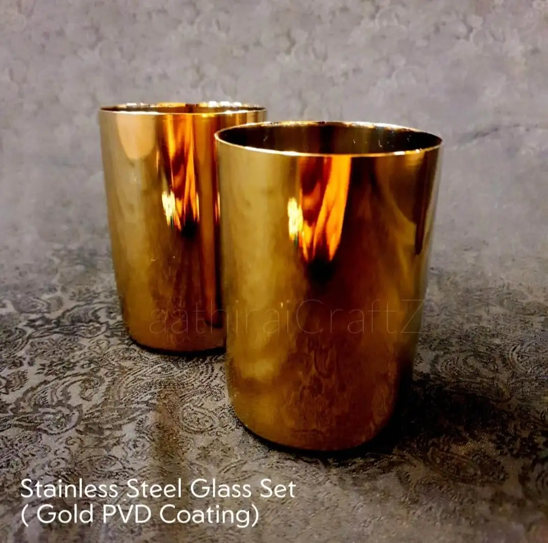 Sahastra Gold PVD Coating Glasses 2 in 1 - image 2