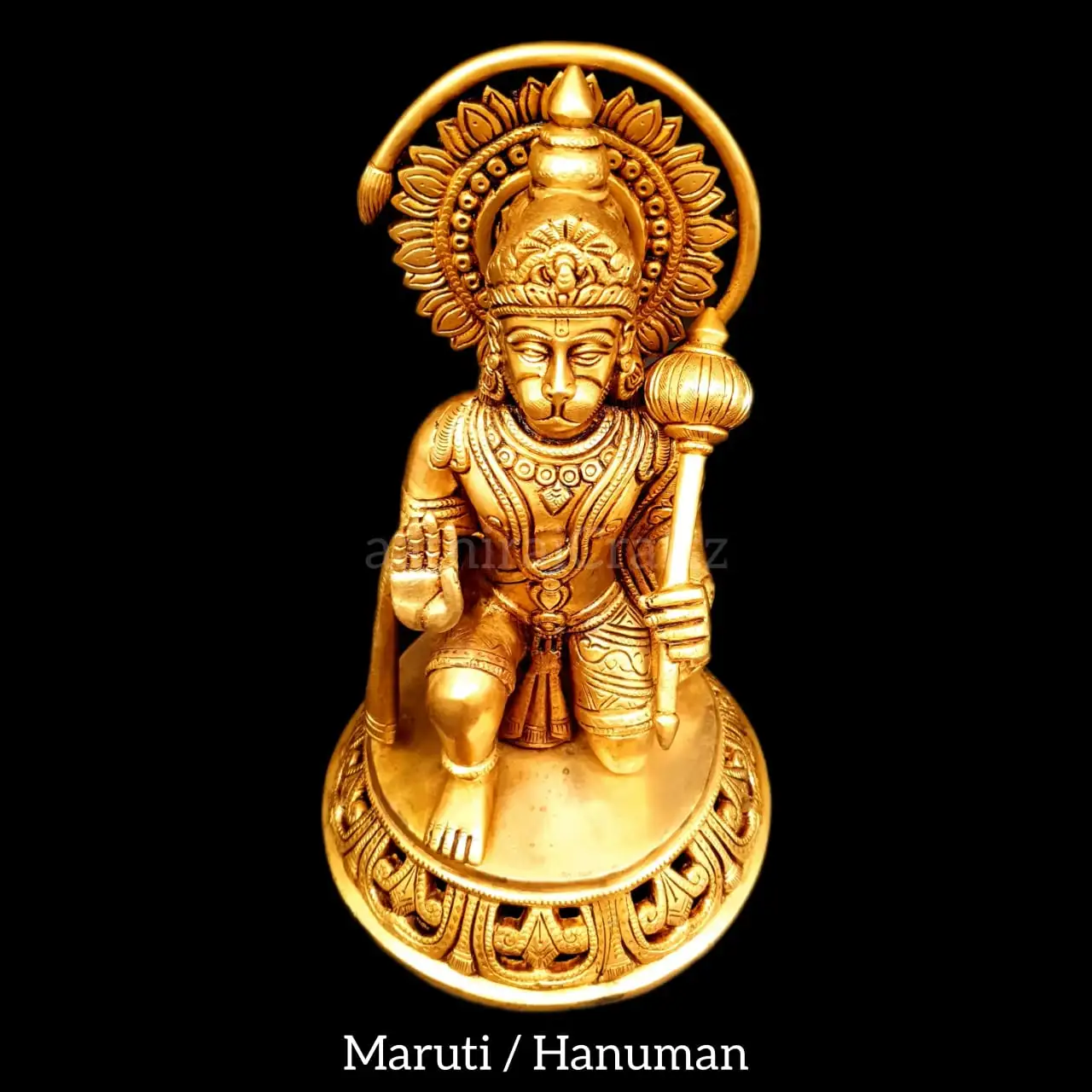 Maruti / Hanuman Brass Statue - image 2