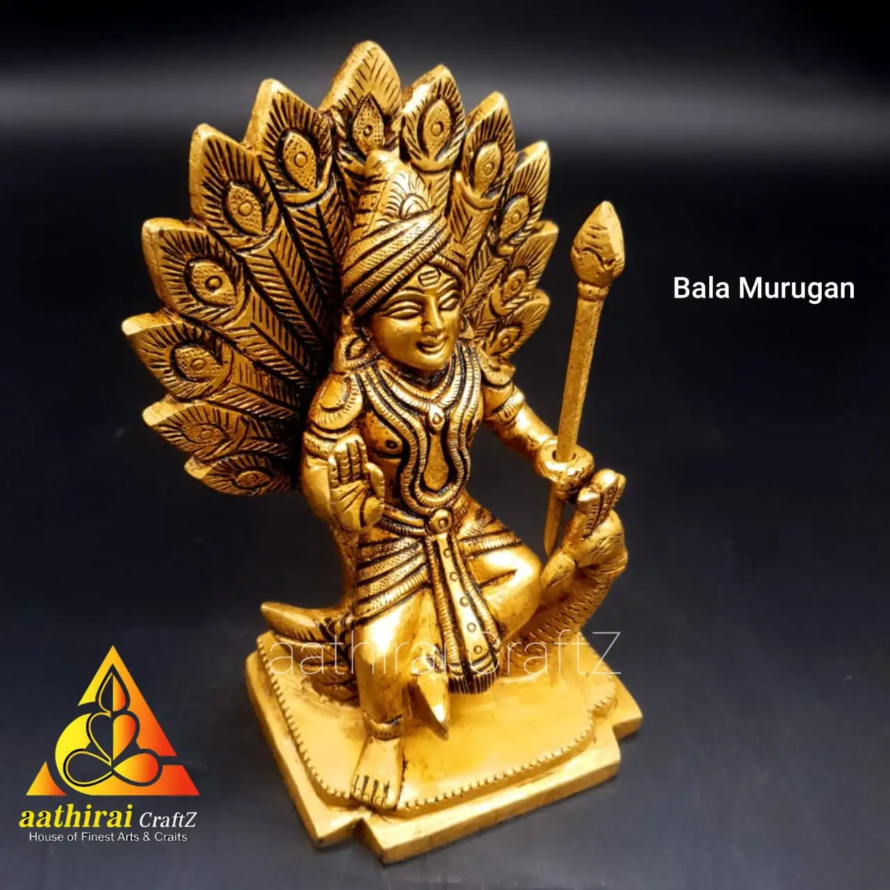 Bala Murugan / Murugan Sitting On Mayil Vahana - image 2