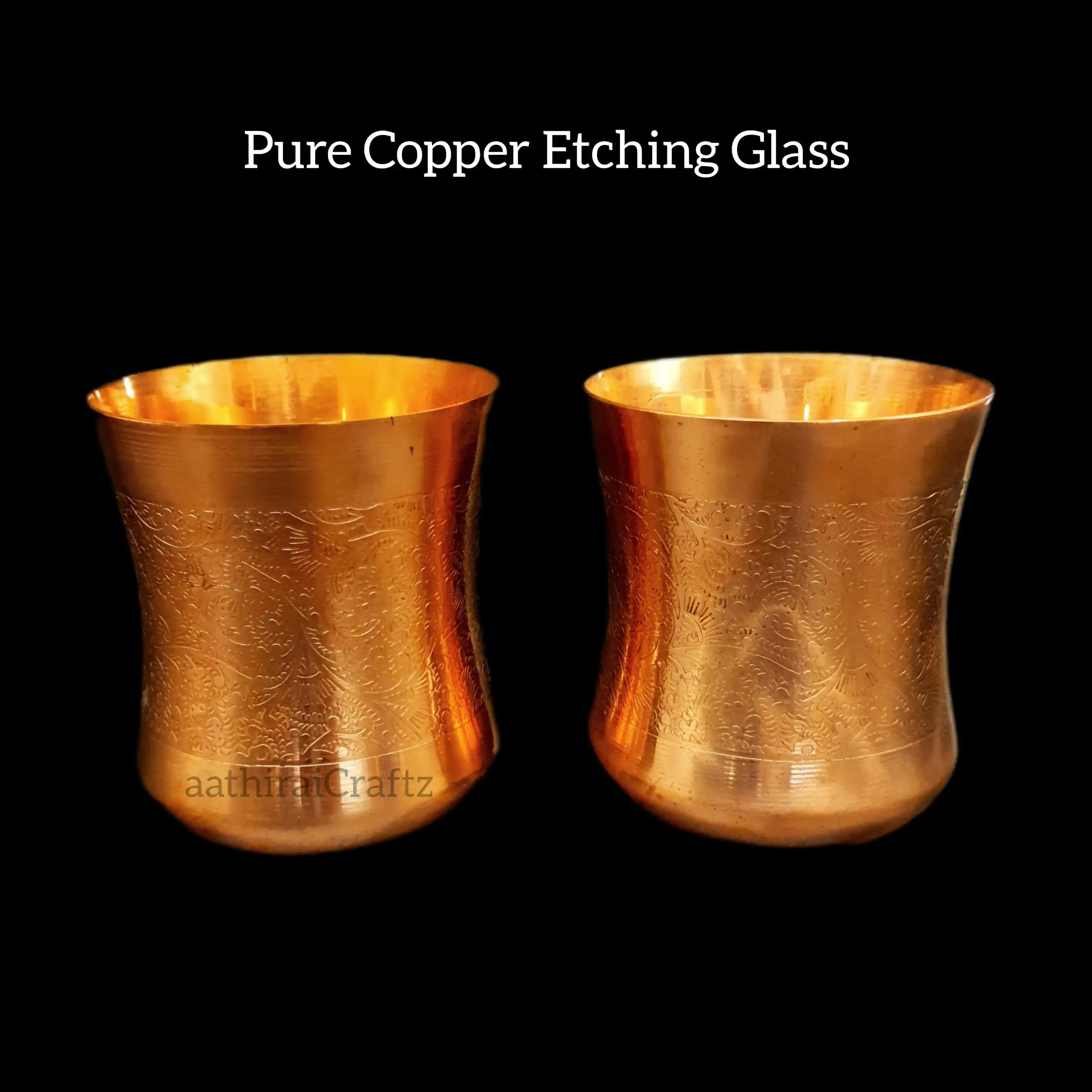 Pure Copper Etching Glass - image 1