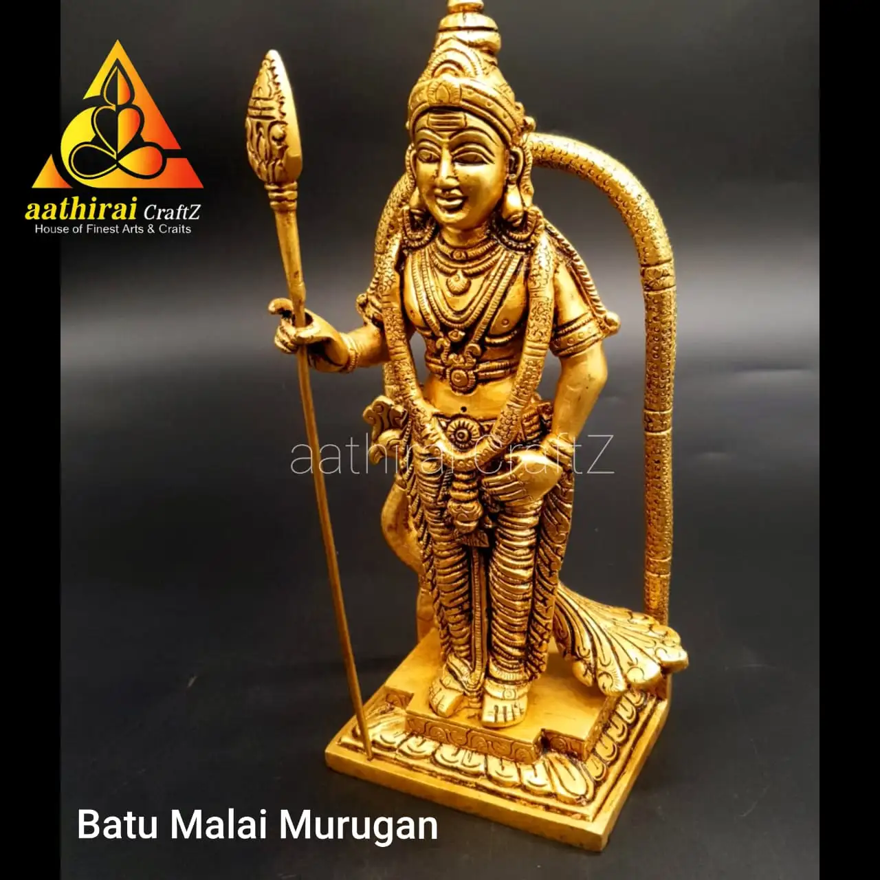 Batu Malai Murugan / Brass Batu Cave Murugan - image 2