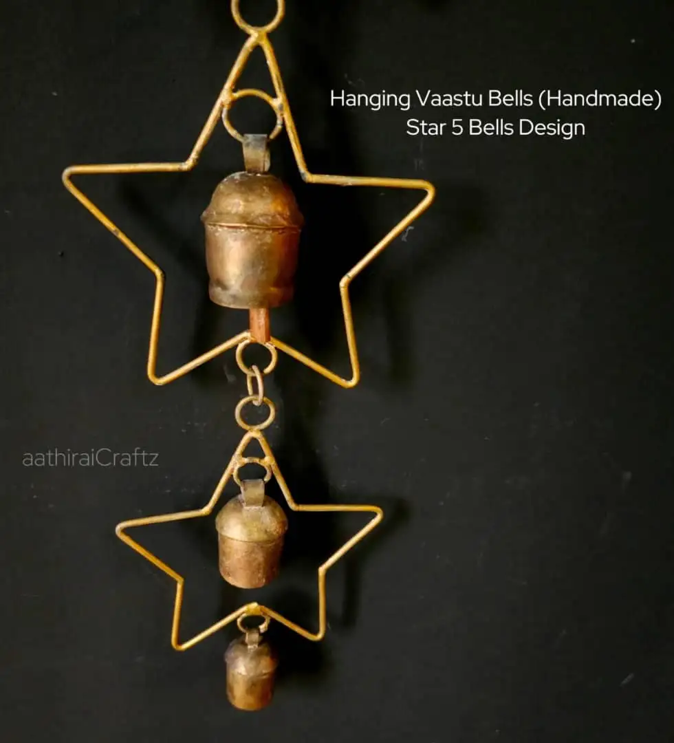 Hanging Vaastu Bell - Star Design - image 2