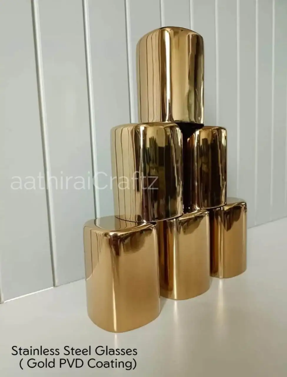 Sahastra Gold PVD Coating Glasses 6 in 1 - image 2