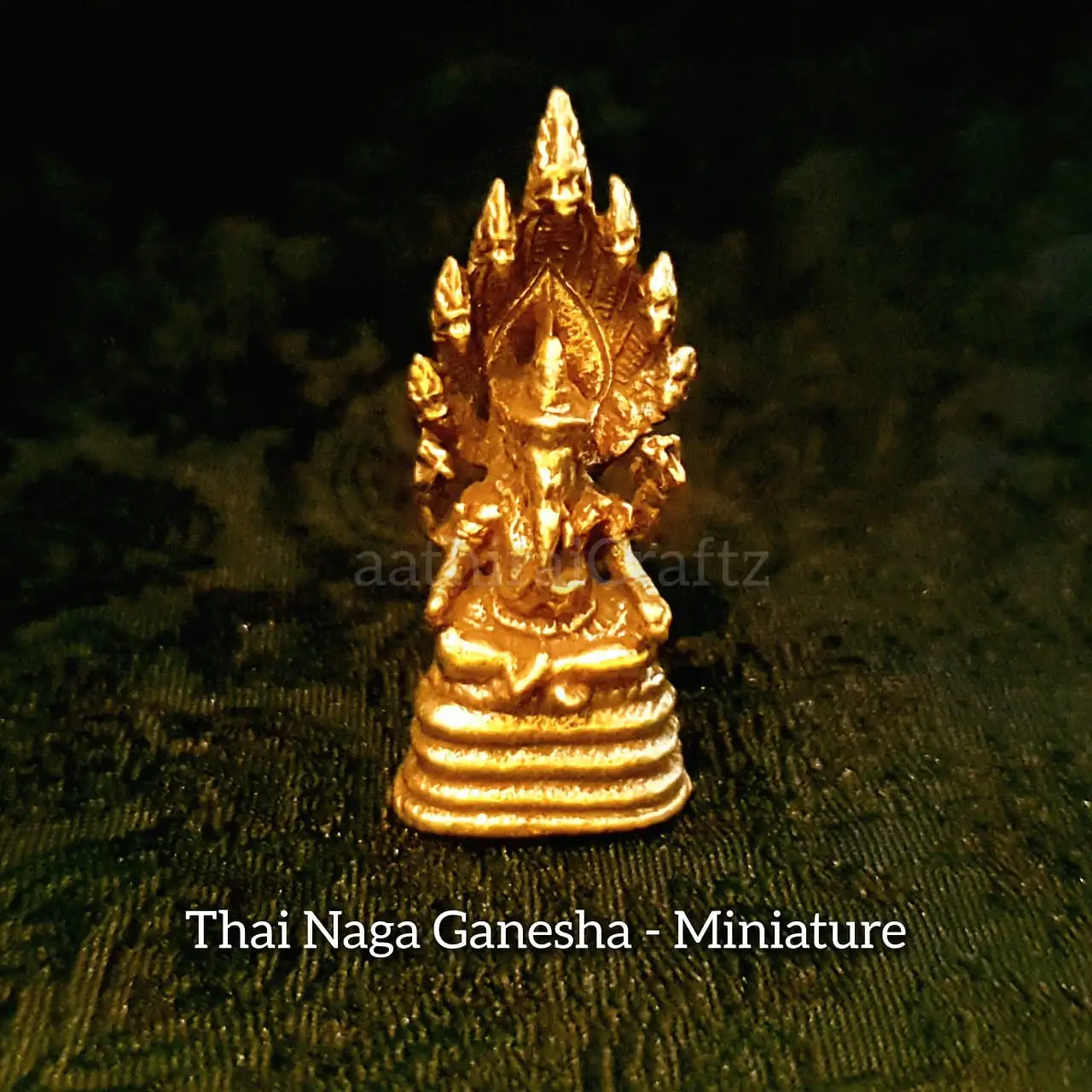 Thai Naga Ganesha Miniature - image 2