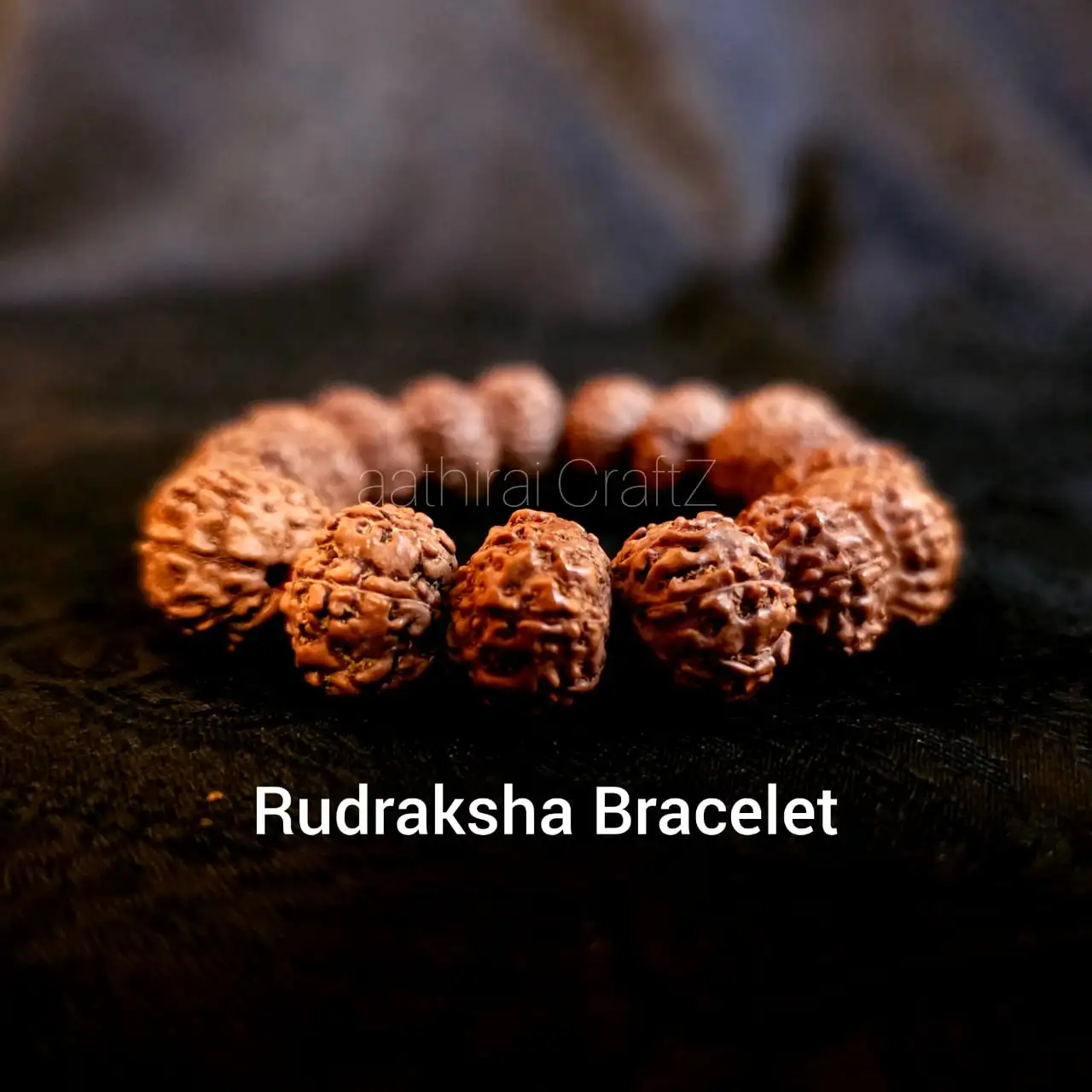Rudraksha Bracelet Normal Mix / Original Mukhi Rudraksh Bracelet - image 1