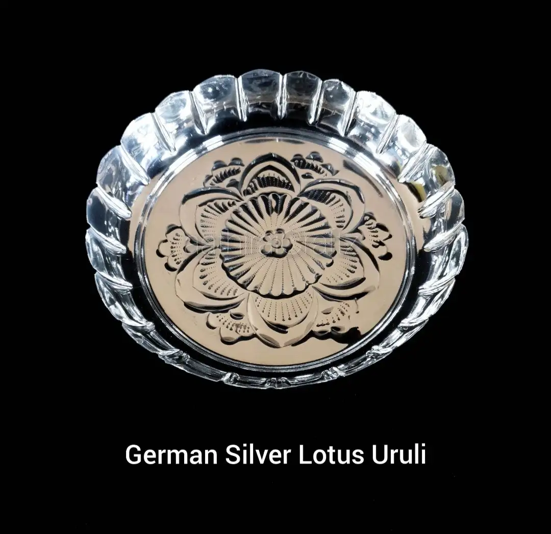 German Silver Lotus Uruli - image 1
