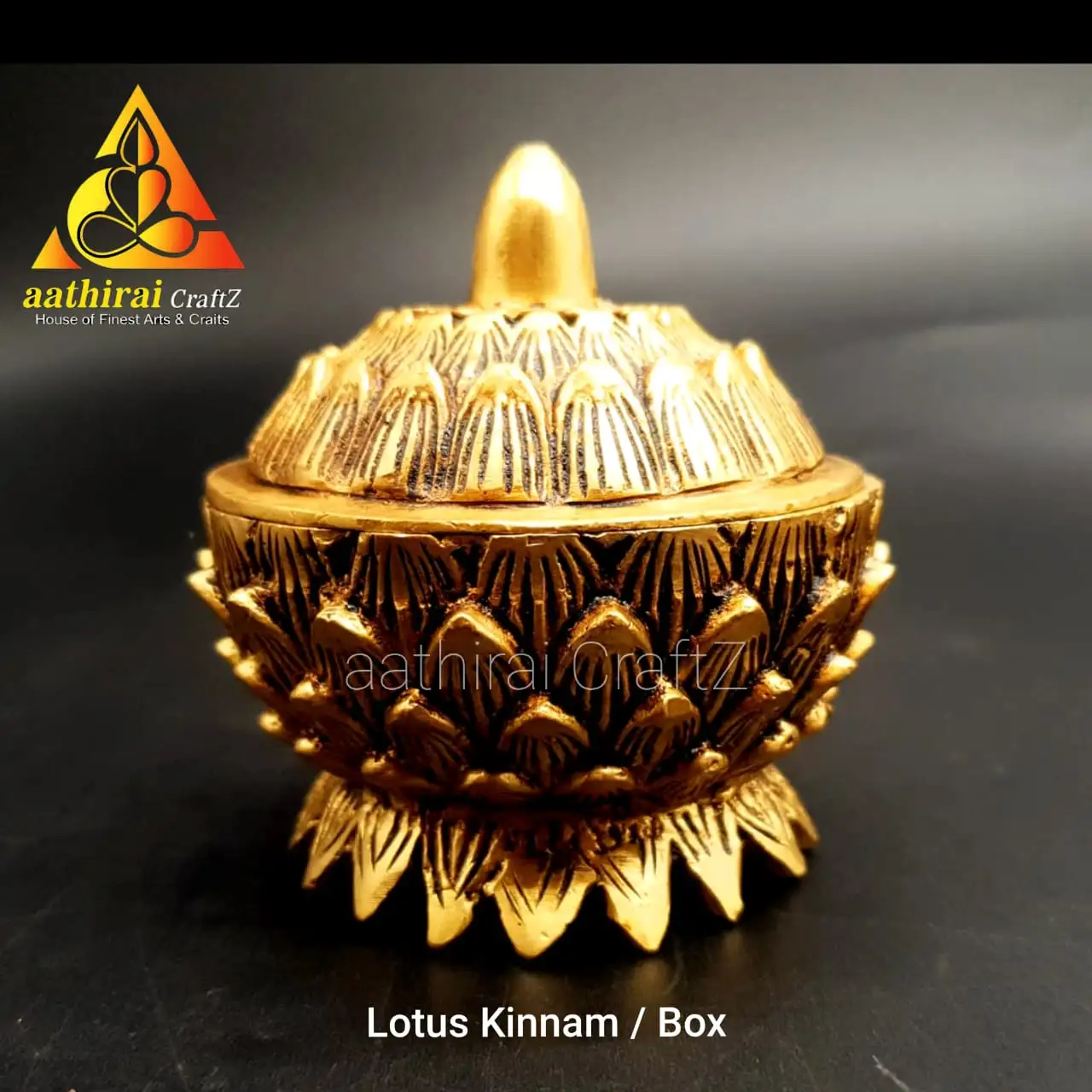 Handcrafted Brass Kinnam Brass Antique Finish - Master piece - image 1