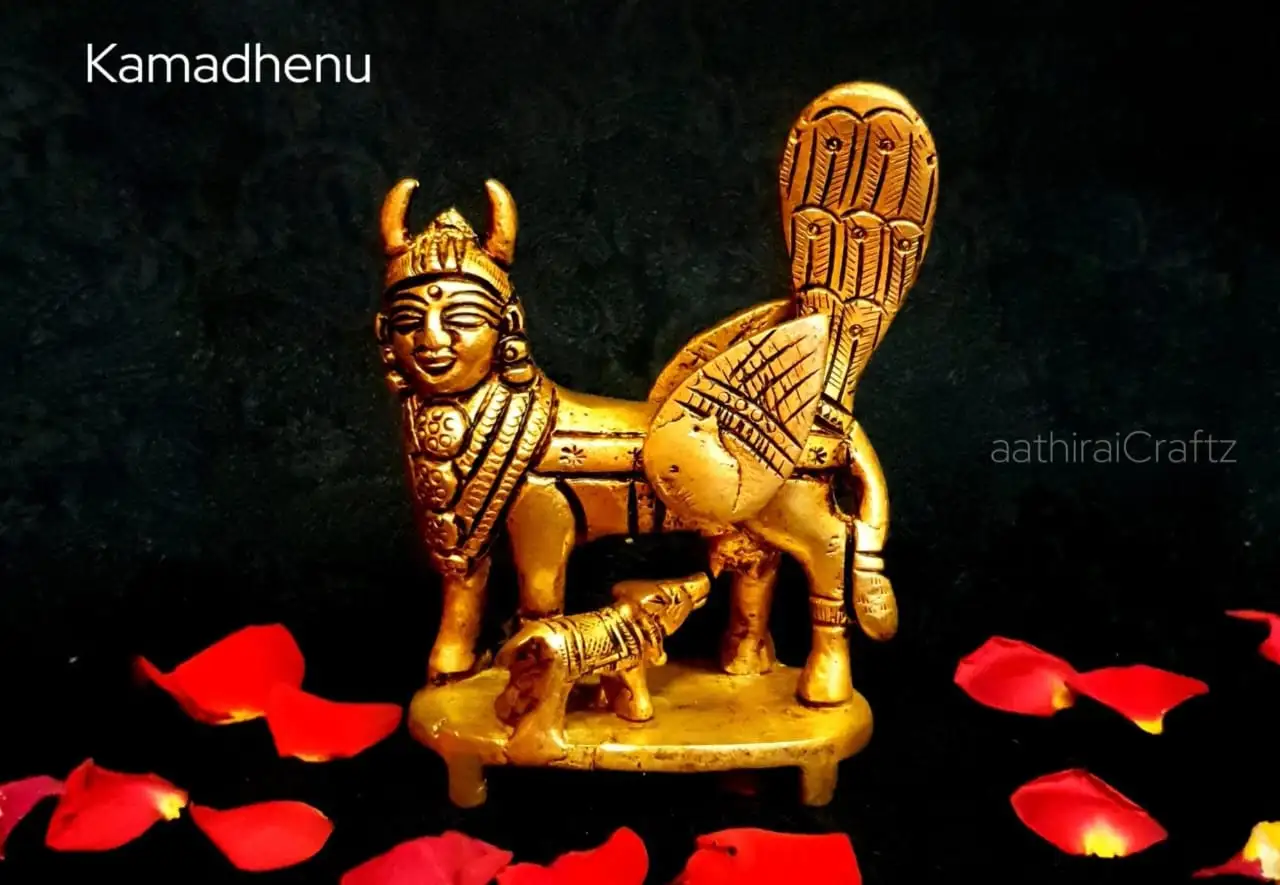 Kamadhenu with Peedam - image 1