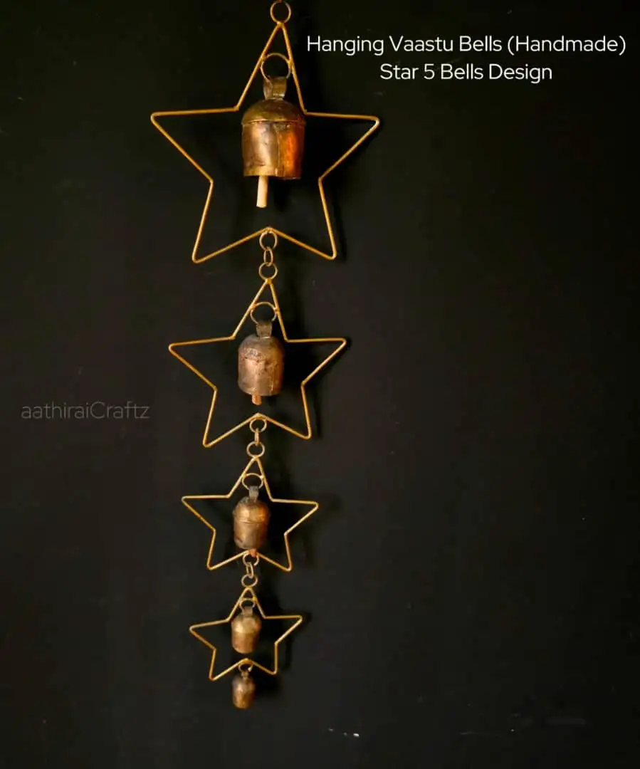 Hanging Vaastu Bell - Star Design - image 1