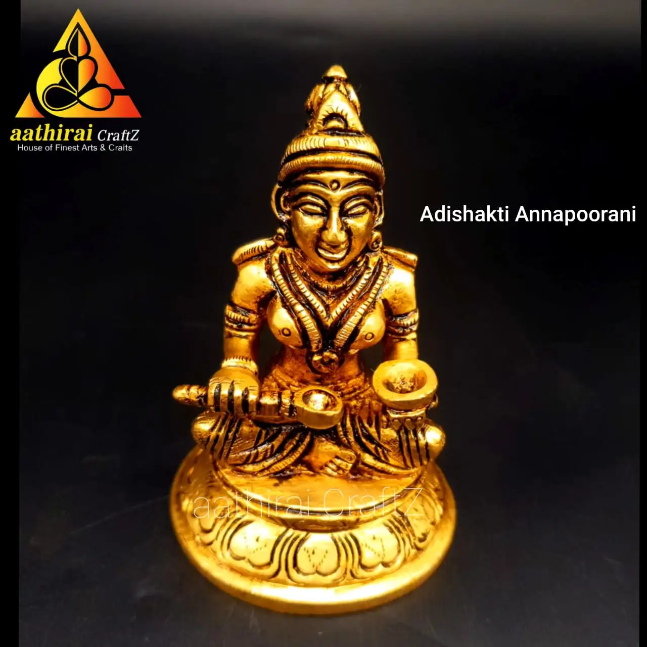 Adishakthi Annapoorani / Annapoorni Round Lotus Base - image 2