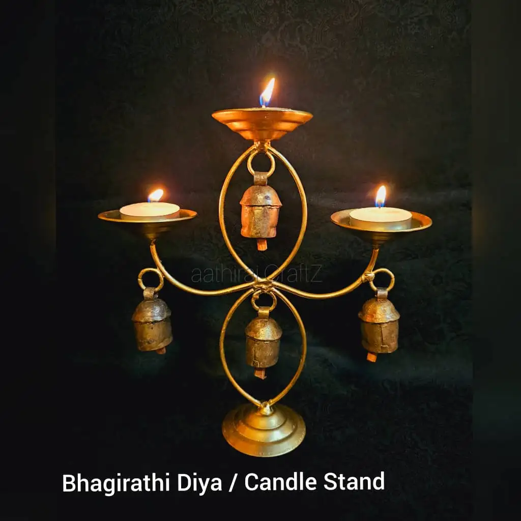 Baghirathi / Bhagirathi - Diya / Candle Stand - image 1