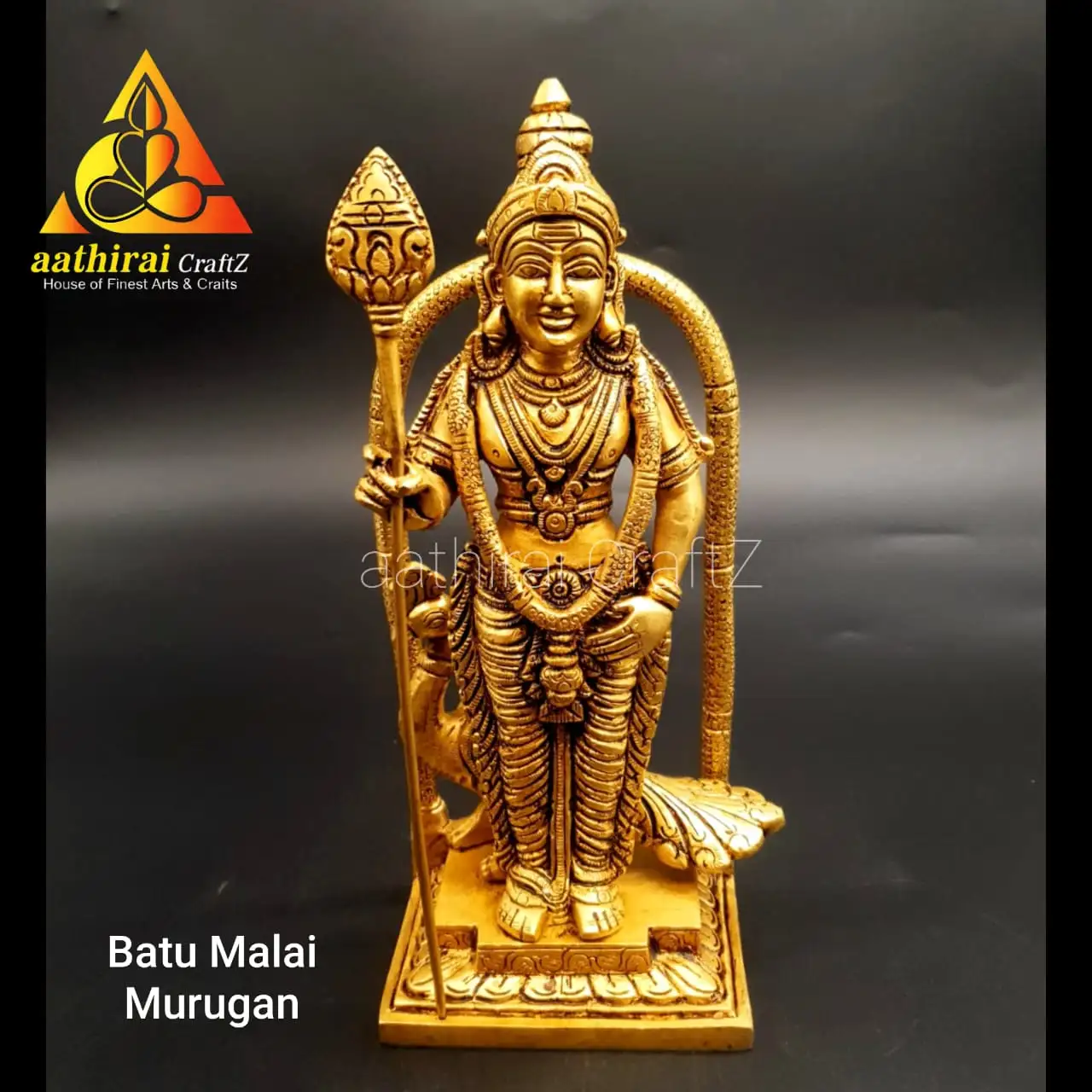 Batu Malai Murugan / Brass Batu Cave Murugan - image 1