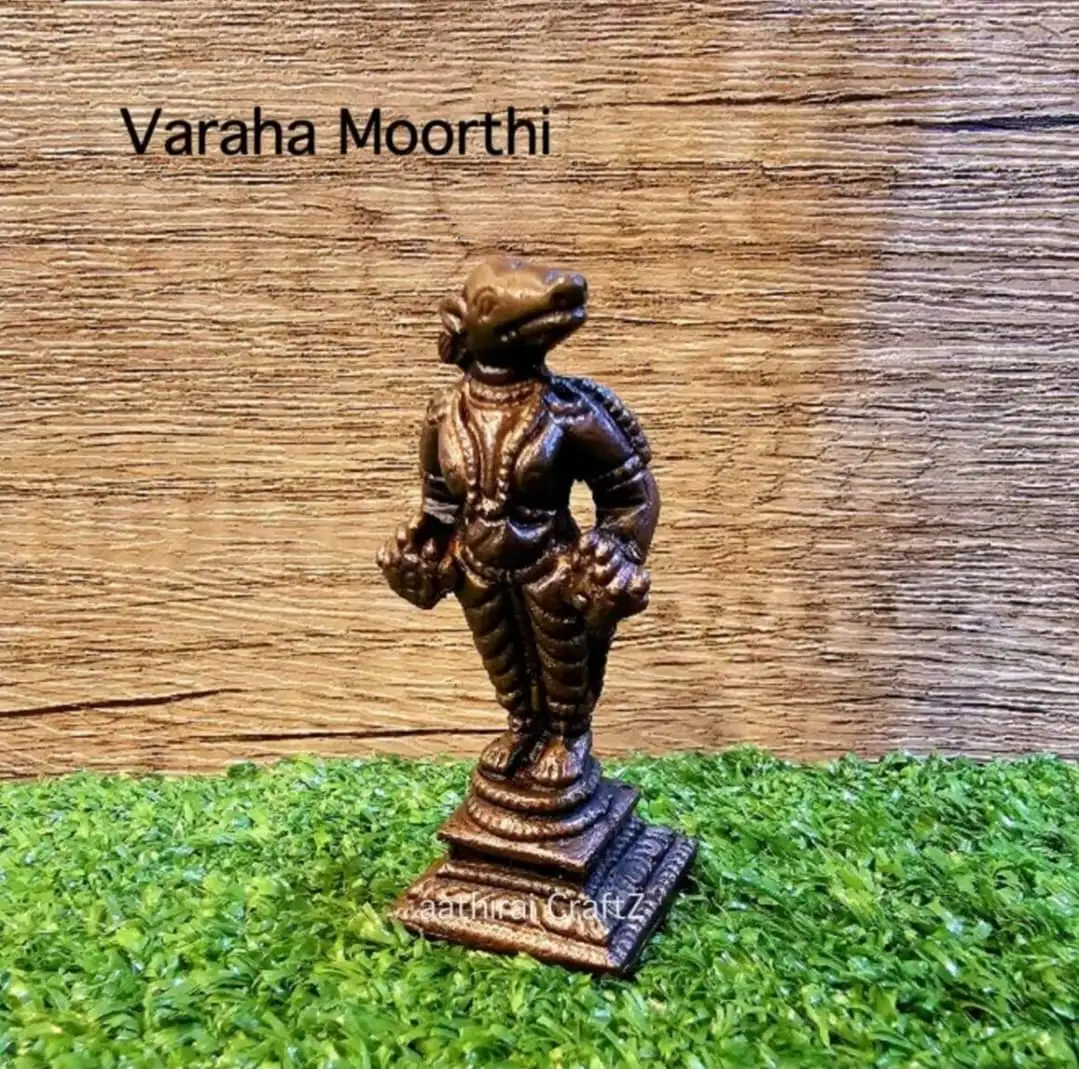Varaha Moorthy Copper Antique Finish - image 1