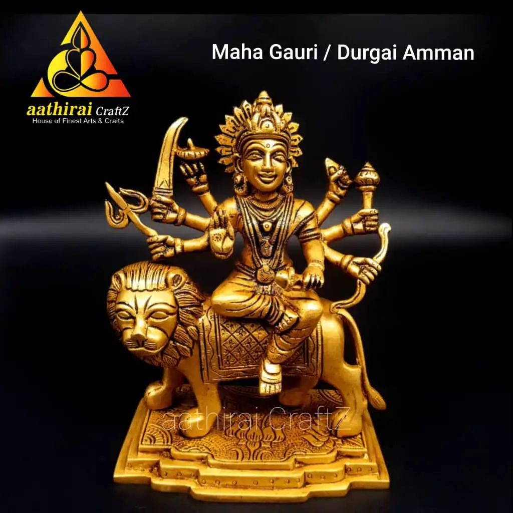 Maha Gauri / Durgai Amman / Big Durga Amma Idol - image 1