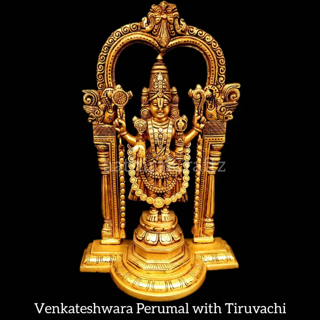 Srinivasa Perumal / Venkateswara Perumal with Tiruvachi - image 1