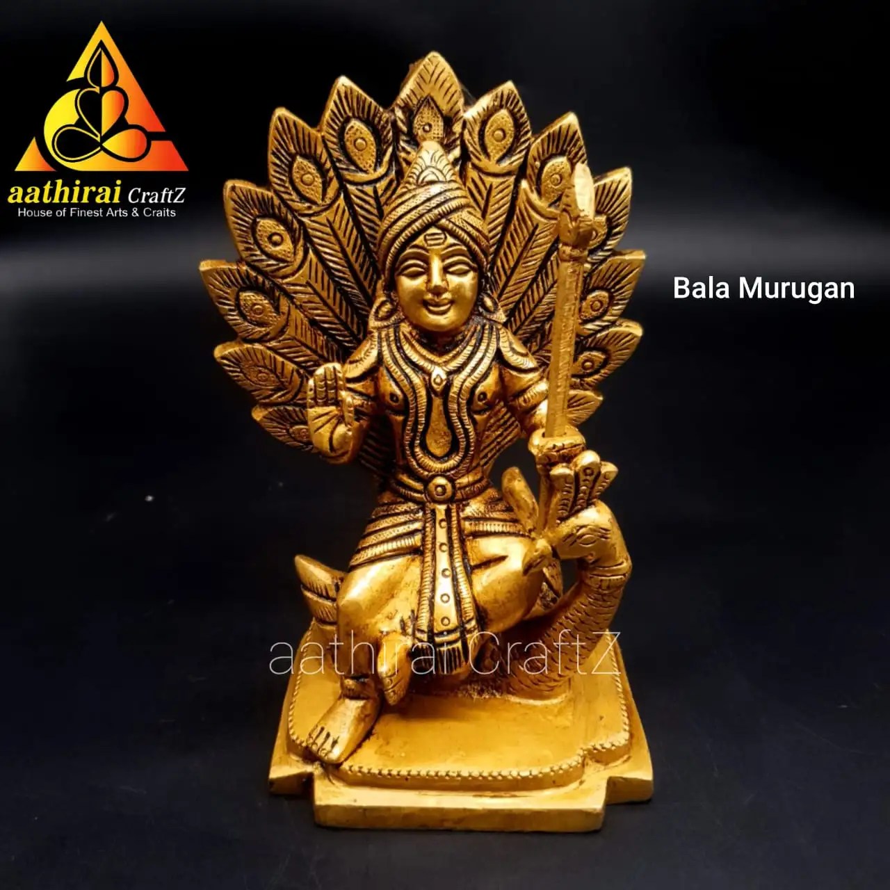 Bala Murugan / Murugan Sitting On Mayil Vahana - image 1
