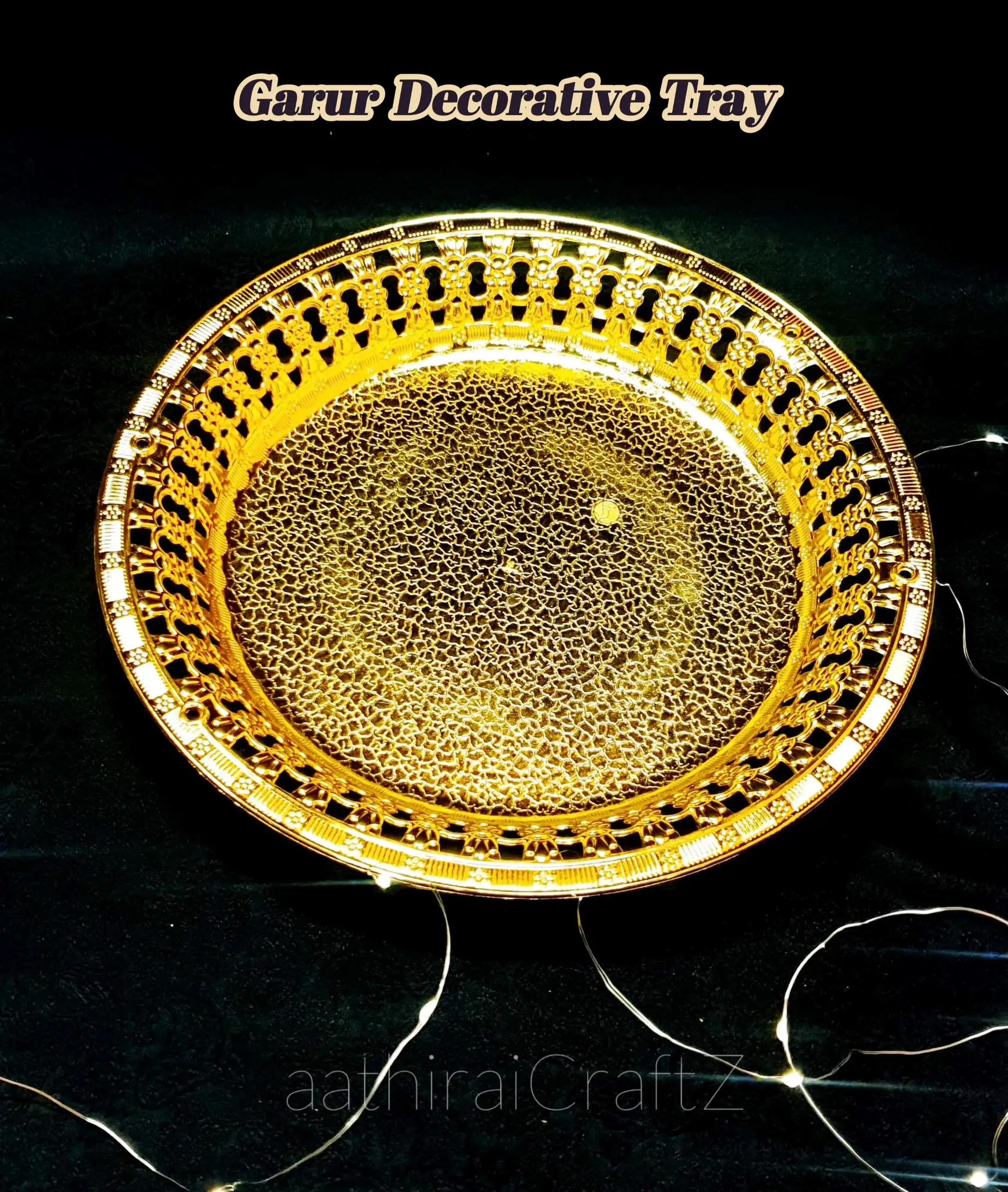 Garur Pooja / Decorative Plates / Pooja Trays - XS - image 1